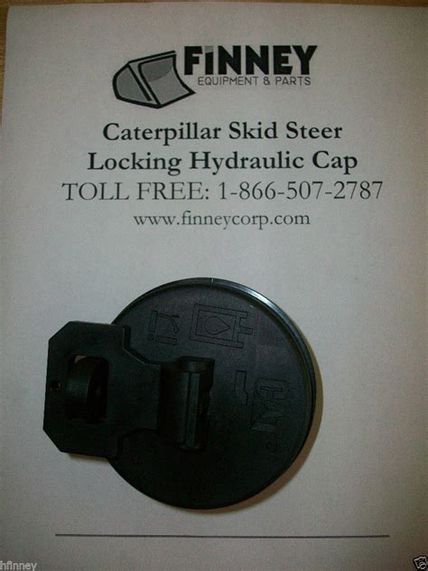 cat skid steer hydrolic oil cap for sale|one new hydraulic cap.